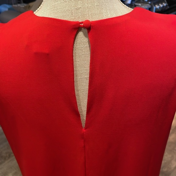 Calvin‎ Klein Sleeveless Red Dresss - Picture 3 of 9